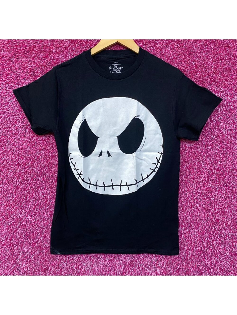 The Nightmare Before Christmas Jack Skellington Face T-Shirt SM